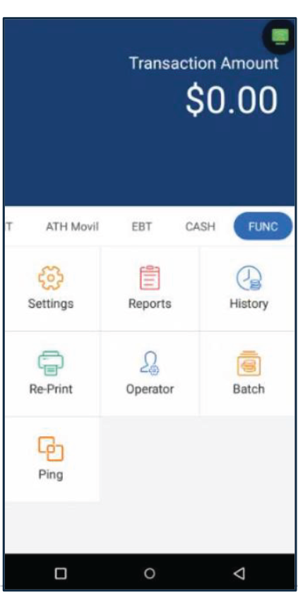 Presione Functions luego, presione Batch.