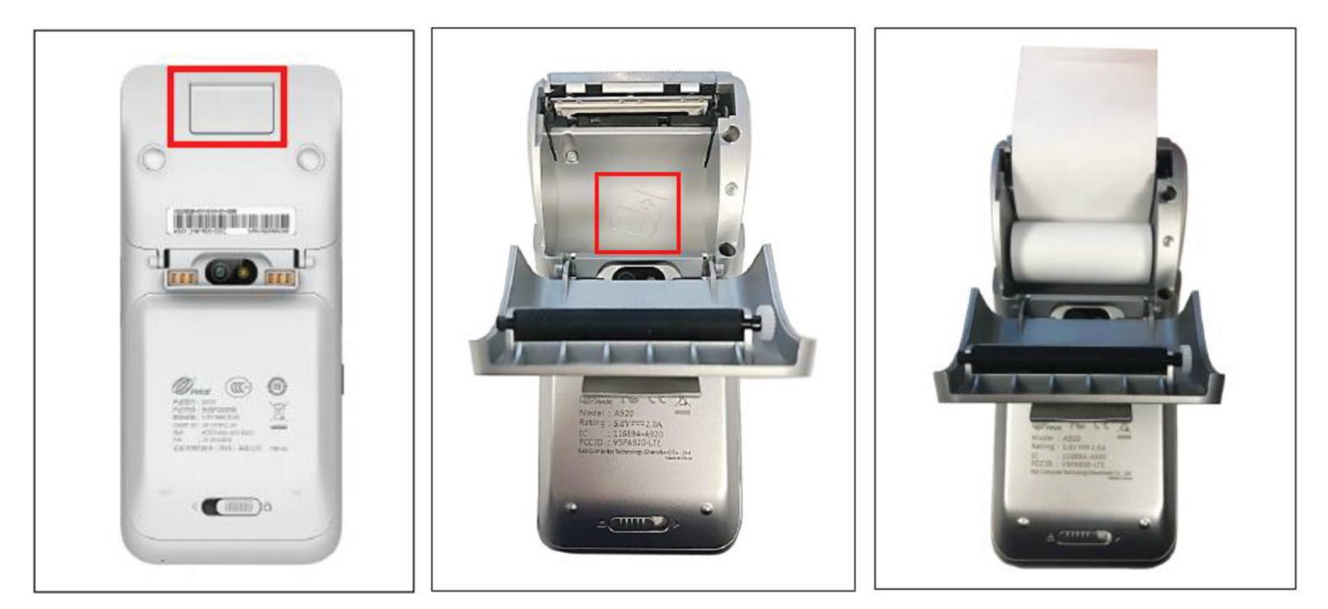 Reemplazo del rollo de papel para el A920 MAX y A80