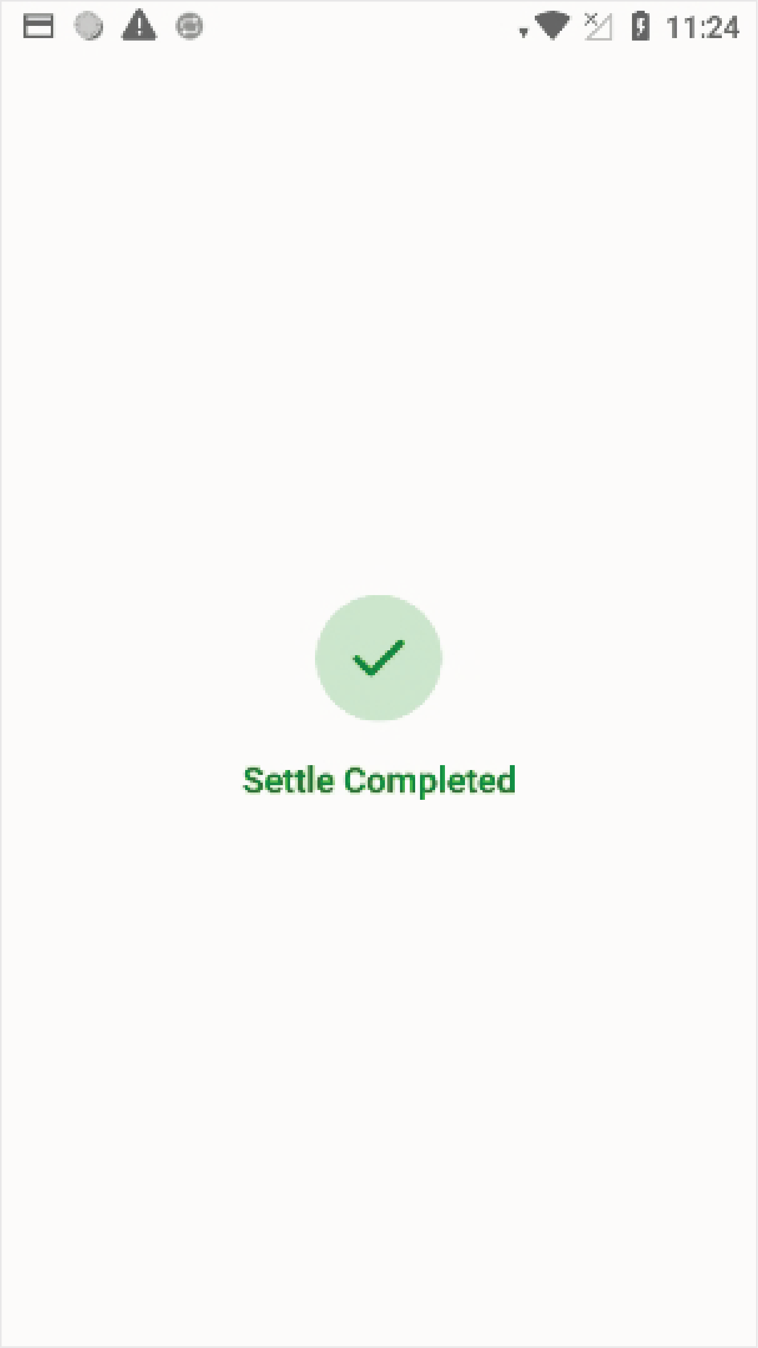 Settle completed